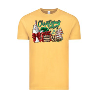 Vintage Mustard christmas vibes Vintage Tee - SublimationCraftShop