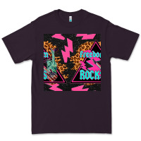 Plum freedom rocks seamless pattern Premium Tee - BundleAndBundleShop