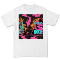 White freedom rocks seamless pattern Premium Tee - BundleAndBundleShop