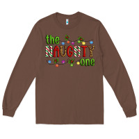 Chestnut The Naughty One Christmas Long Sleeve Tee - Artiststas