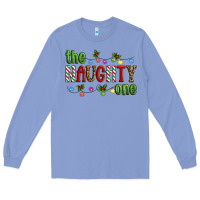 Colony Blue The Naughty One Christmas Long Sleeve Tee - Artiststas