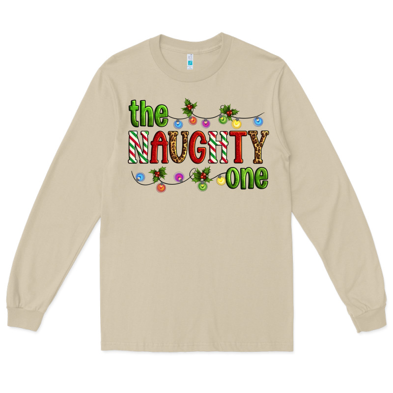 The Naughty One Christmas Long Sleeve Tee by Artiststas | Teevron
