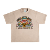 French Oak mind your own motherhood Urban Heavy Tee - SublimationCraftShop