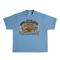 Pebble Blue mind your own motherhood Urban Heavy Tee - SublimationCraftShop