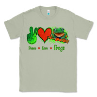 Matcha Peace Love Frogs Classic Tee - Jasminsmagicworld