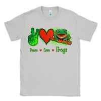 Moon Dust Peace Love Frogs Classic Tee - Jasminsmagicworld