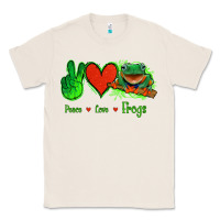 Natural Peace Love Frogs Classic Tee - Jasminsmagicworld