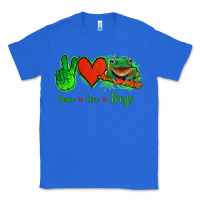 True Royal Peace Love Frogs Classic Tee - Jasminsmagicworld