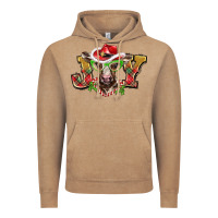 Vintage Coffee christmas joy baby cow Vintage Hoodie - BarkalooDesign