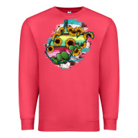 Cardinal west virginia map sunflower cactus serape Premium Sweatshirt - RanaPortraitStore