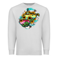 Dove Grey west virginia map sunflower cactus serape Premium Sweatshirt - RanaPortraitStore