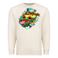 Sandshell west virginia map sunflower cactus serape Premium Sweatshirt - RanaPortraitStore
