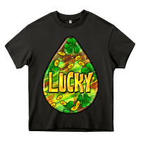 Asphalt St.patrick's teardrop earrings Heavy Core Tee - FaDigitalArtStudio