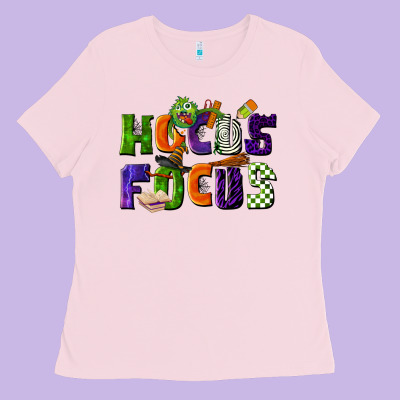 Hocus Focus Teacher Halloween Ladies Tee Designed By Lillyallendesigns