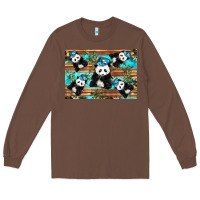 Chestnut Camouflage Baby Panda Long Sleeve Tee - Artiststas