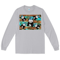 Moon Dust Camouflage Baby Panda Long Sleeve Tee - Artiststas