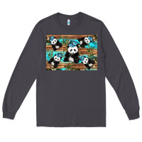 Smoke Camouflage Baby Panda Long Sleeve Tee - Artiststas