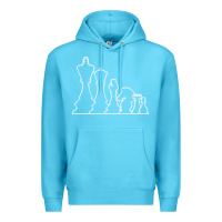 Ocean Blue chess t  shirt chess Premium Hoodie - maiPhamDesign