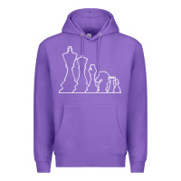 Purple chess t  shirt chess Premium Hoodie - maiPhamDesign