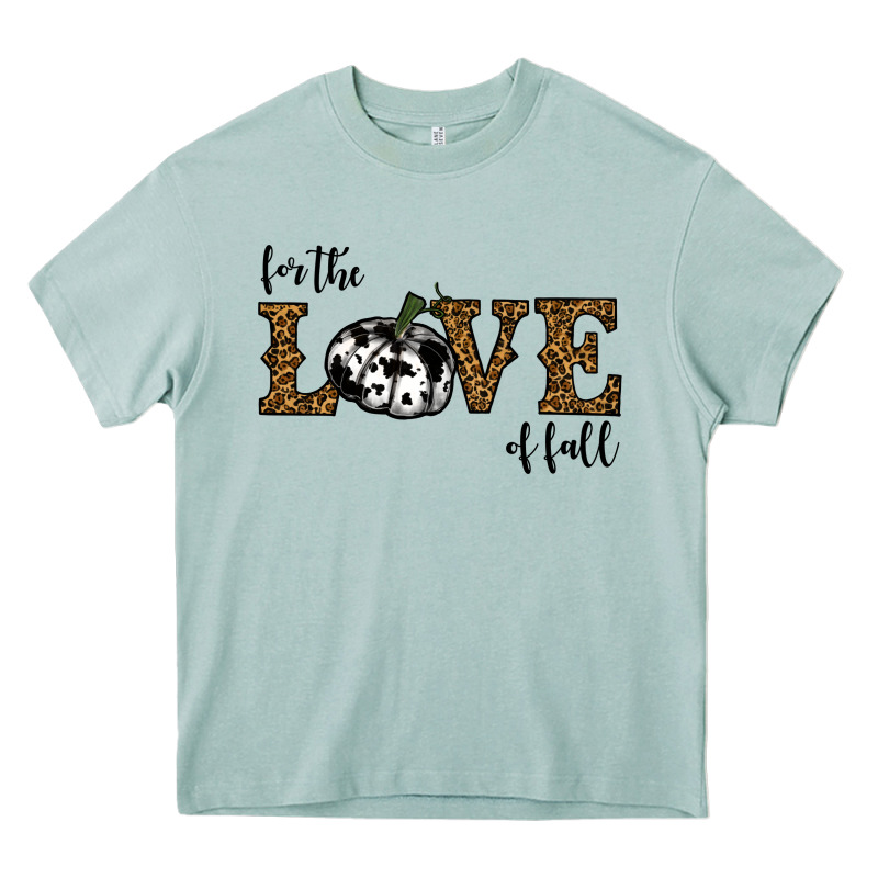 For The Love Of Fall Heavy Core Tee by RanaPortraitStore | Teevron