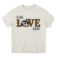 Cream for the love of fall Heavy Core Tee - RanaPortraitStore