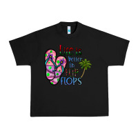 Black life is better İn flip flops Urban Heavy Tee - CowhideDigitalArt