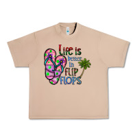 Burro life is better İn flip flops Urban Heavy Tee - CowhideDigitalArt