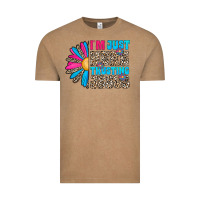 Vintage Coffee im just here trusting jesus Vintage Tee - CowhideDigitalArt