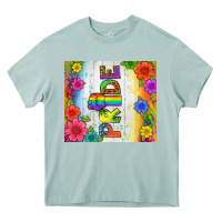 Arona LGBTQ+ Pride With Flower Tumbler Heavy Core Tee - BundleAndBundleShop