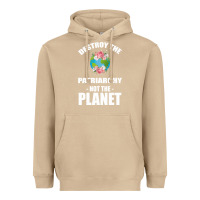 Mushroom Destroy the patriarchy not the planet Heavyweight Hoodie - Bettercallsaul