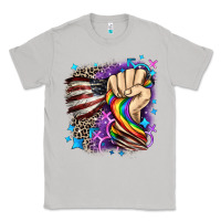 Moon Dust LGBTQ+ and American flag Classic Tee - FaDigitalArtStudio