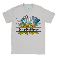 Moon Dust customize nail tools with sunflower preview Classic Tee - BarkalooDesign