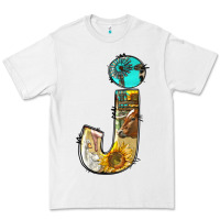 White farm life alphabet lowercase letters j Premium Tee - BundleAndBundleShop