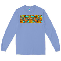 Colony Blue Thankful Pumpkin Long Sleeve Tee - Artiststas
