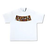 White mini 10oz tumbler Urban Heavy Tee - SublimationCraftShop