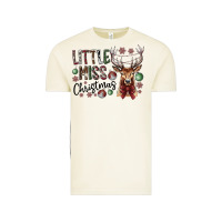 Vintage Arctic little miss christmas Vintage Tee - CowhideDigitalArt
