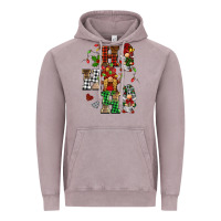 Vintage Zinc christmas ho ho ho gnomes Vintage Hoodie - BarkalooDesign