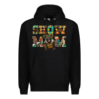 Black show mom suffolk sheep black sheep Premium Hoodie - BarkalooDesign
