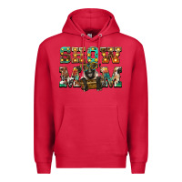 Cardinal show mom suffolk sheep black sheep Premium Hoodie - BarkalooDesign