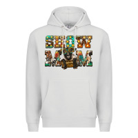 Dove Grey show mom suffolk sheep black sheep Premium Hoodie - BarkalooDesign
