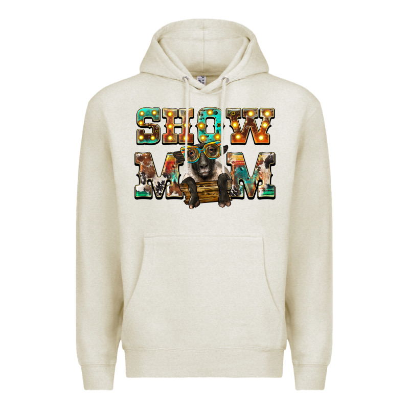 Show Mom Suffolk Sheep Black Sheep Premium Hoodie by BarkalooDesign | Teevron