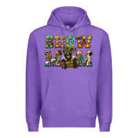 Purple show mom suffolk sheep black sheep Premium Hoodie - BarkalooDesign