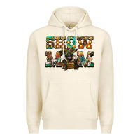 Tofu show mom suffolk sheep black sheep Premium Hoodie - BarkalooDesign