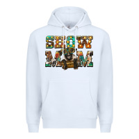 White show mom suffolk sheep black sheep Premium Hoodie - BarkalooDesign