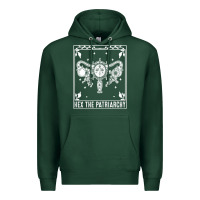 Sports Green womens hex the patriarchy uterus tarot card halloween feminist t shirt Premium Hoodie - maiPhamDesign