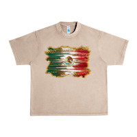 French Oak mexican flag with leopard Urban Heavy Tee - RanaPortraitStore