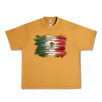 Peanut Butter mexican flag with leopard Urban Heavy Tee - RanaPortraitStore