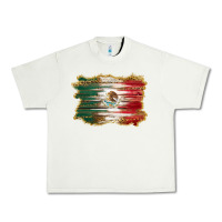 Pistachio mexican flag with leopard Urban Heavy Tee - RanaPortraitStore