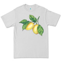 Dove Grey lemons Premium Tee - BundleAndBundleShop