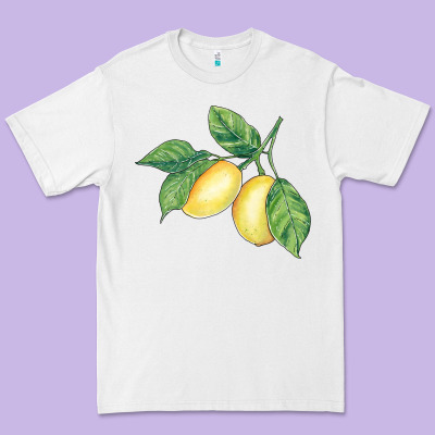Lemons Premium Tee Designed By Bundleandbundleshop